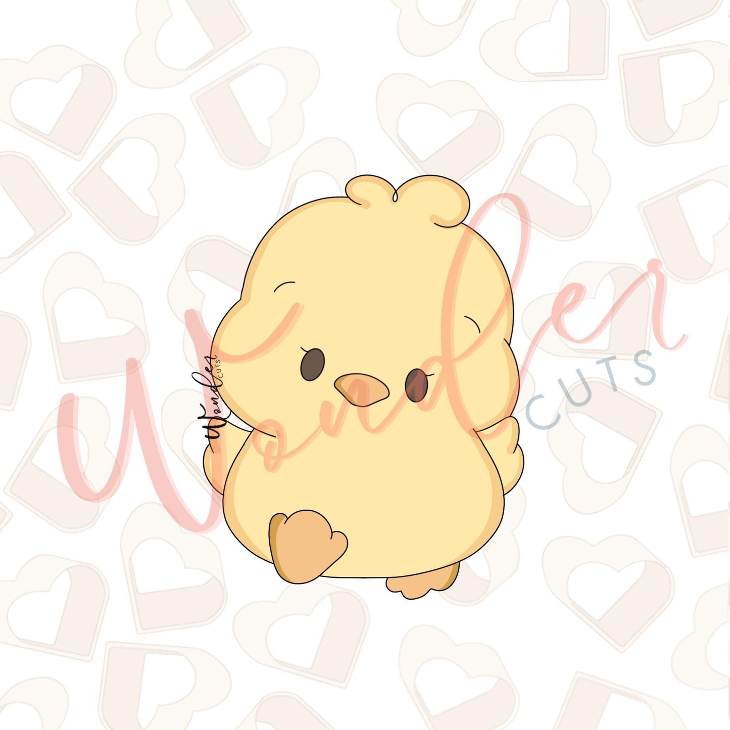 2026 Happy Chick Cookie Cutter