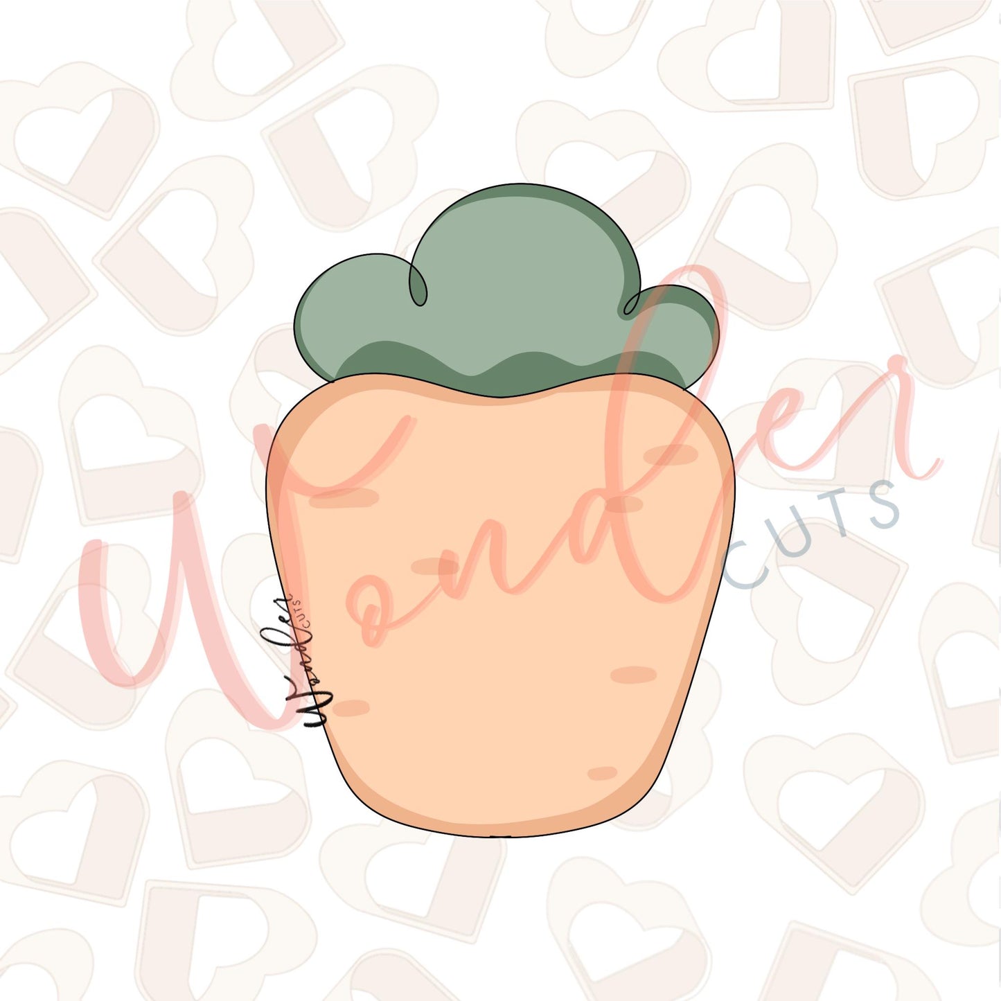 2026 Simple Carrot Cookie Cutter