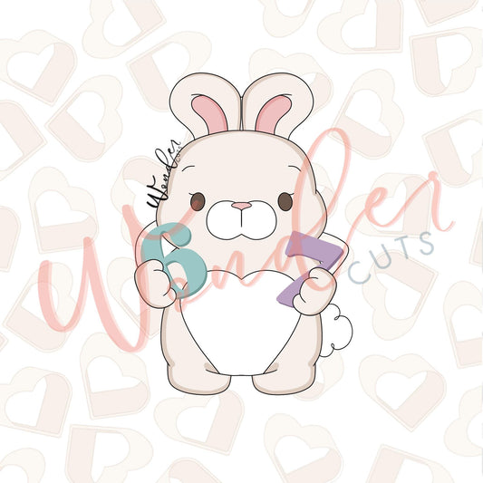 67 Bunny Cookie Cutter