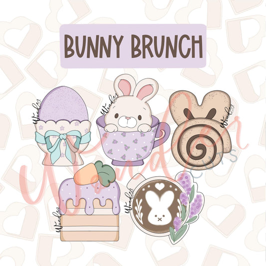 Bunny Brunch Cookie Cutter