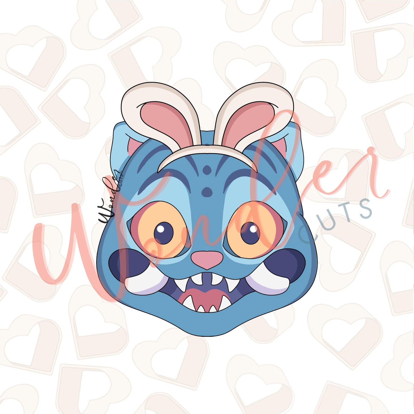 Easter Pop Idol Tiger Cookie Cutter