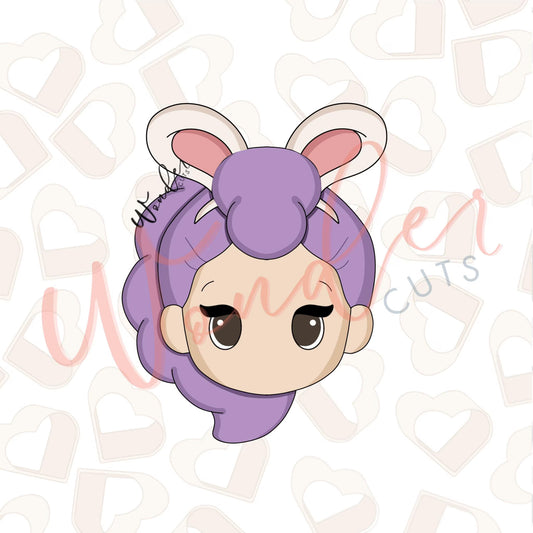 Easter Pop Idol Girl 1 Cookie Cutter