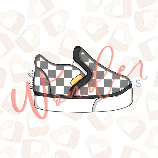 Dude Shoe Cookie Cutter