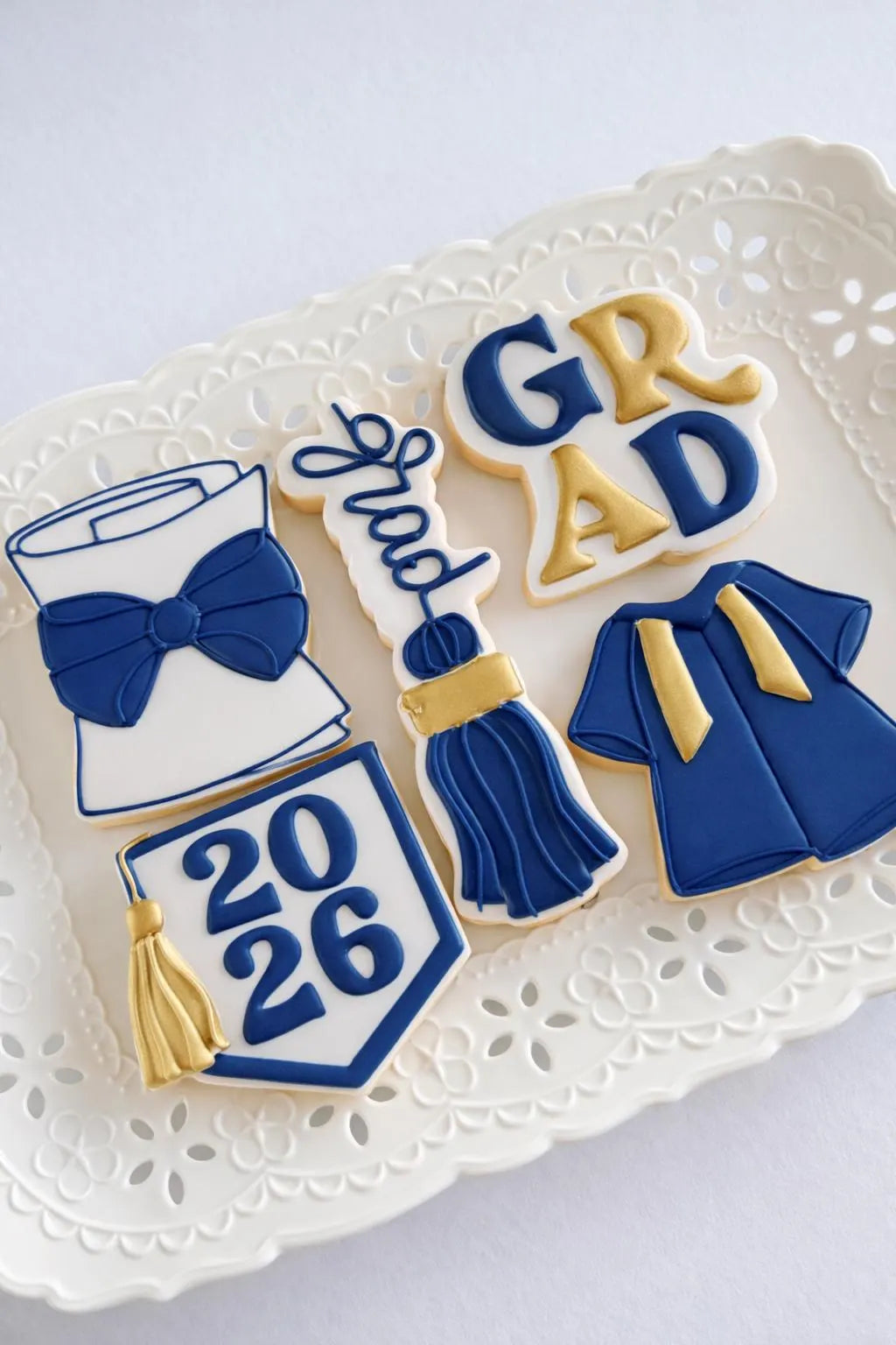 Modern Grad Set of 5 Cookie Cutters