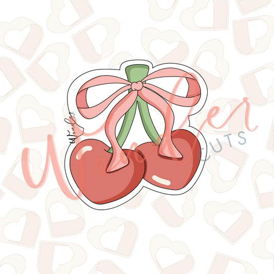 Cherries with Bow Cookie Cutter