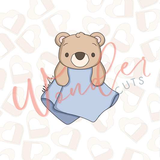 Bear Blanket Cookie Cutter
