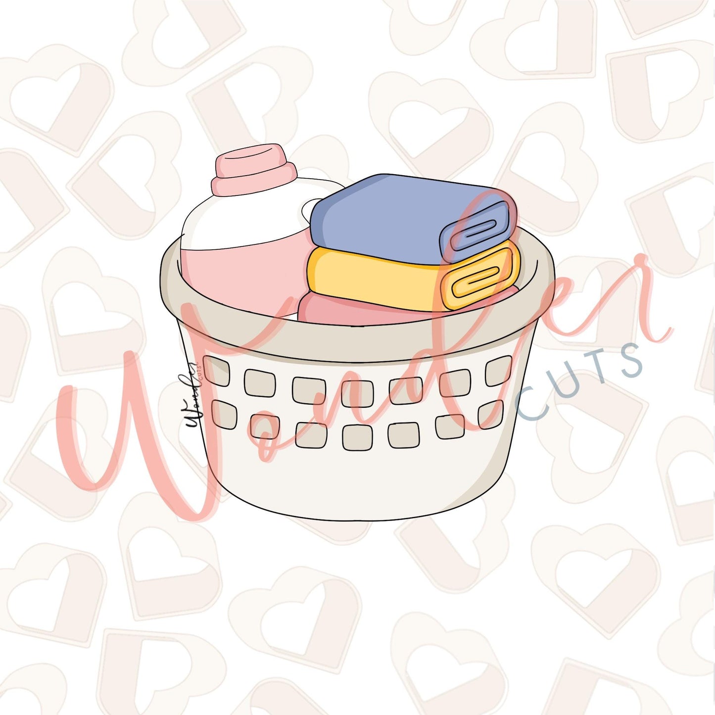 Laundry Basket Cookie Cutter