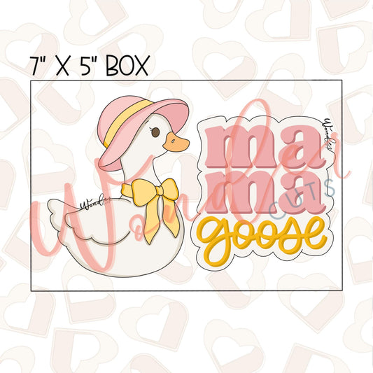 Mama Goose Cookie Cutters Set of 2