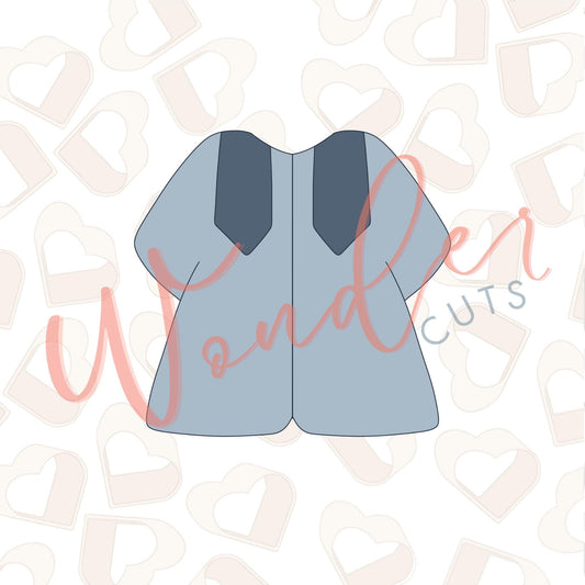 2026 Grad Gown Cookie Cutter