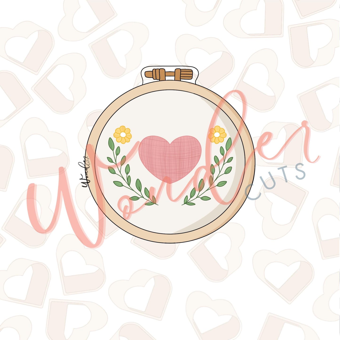 Needlepoint Hoop Cookie Cutter