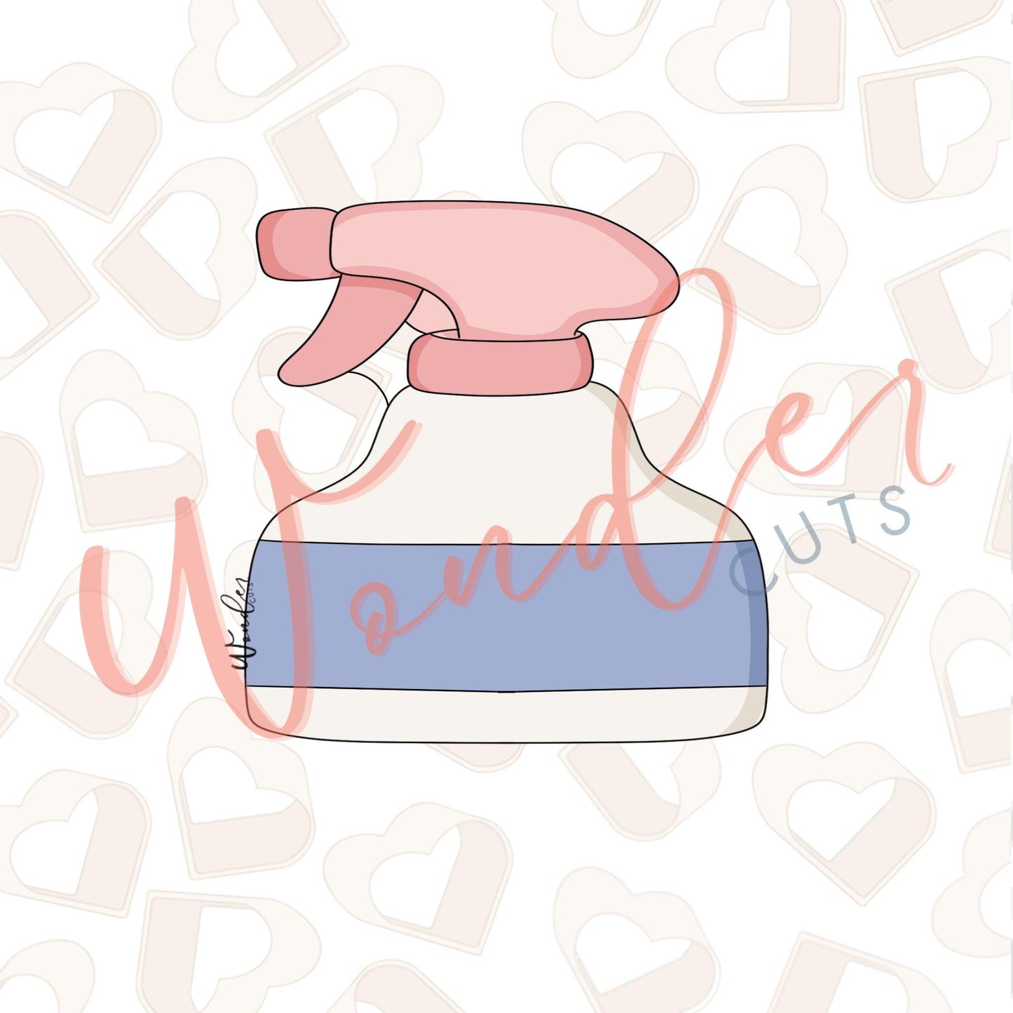 Spray Bottle Cookie Cutter
