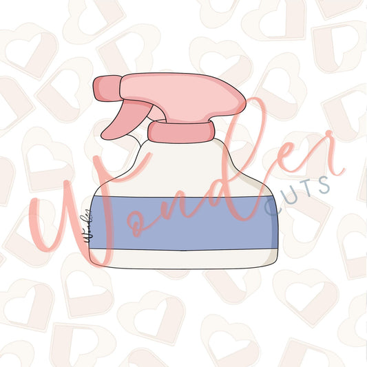 Spray Bottle Cookie Cutter