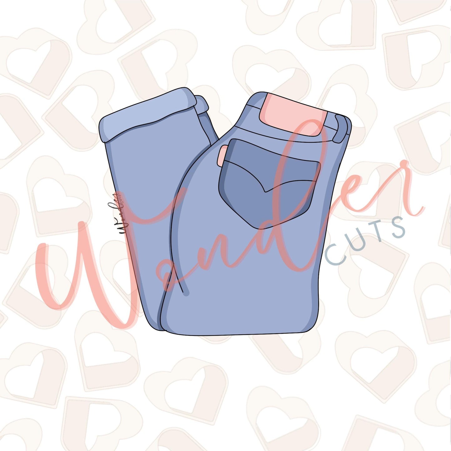 Mom Jeans Cookie Cutter