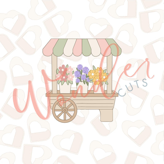 Flower Stand Cookie Cutter