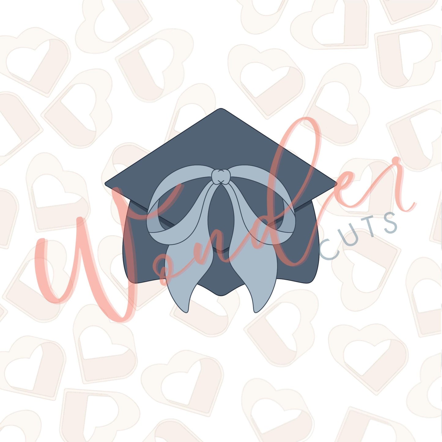 Bow Grad Hat Cookie Cutter