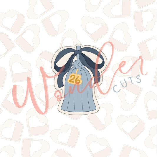 Bow Tassel Cookie Cutter