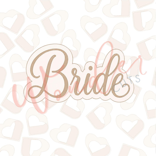 Bride Cookie Cutter