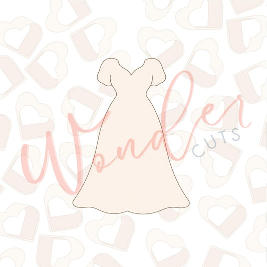 Wedding Dress 4 Cookie Cutter