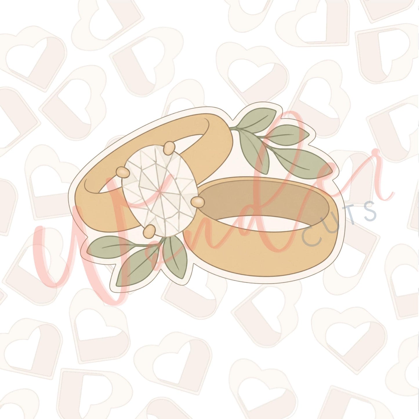 Greenery Rings Cookie Cutter