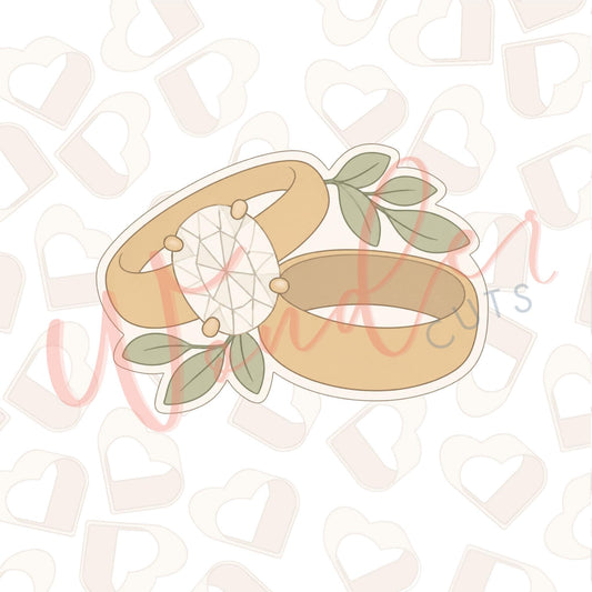 Greenery Rings Cookie Cutter