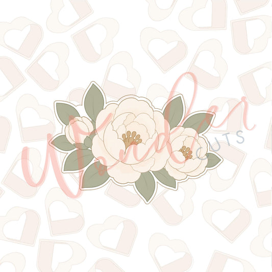 Floral Bundle Cookie Cutter