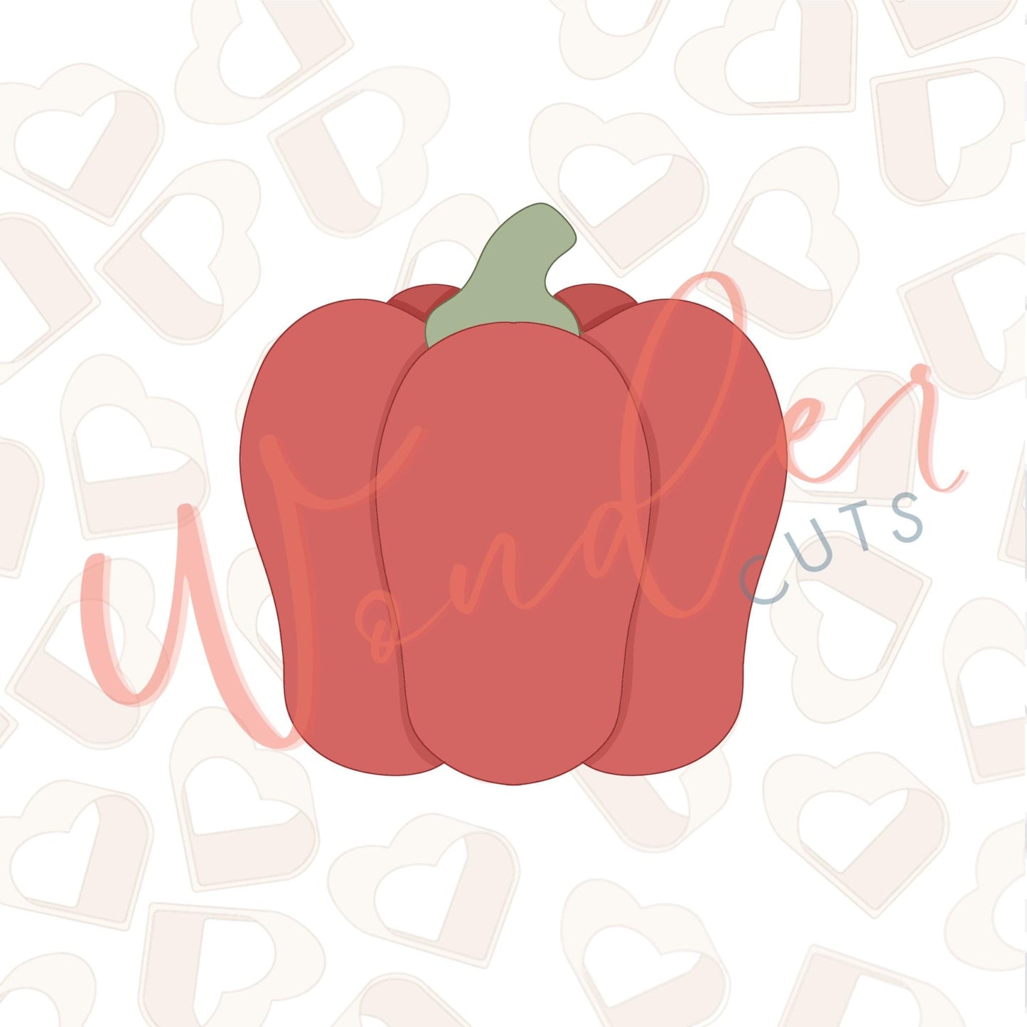 Bell Pepper Cookie Cutter