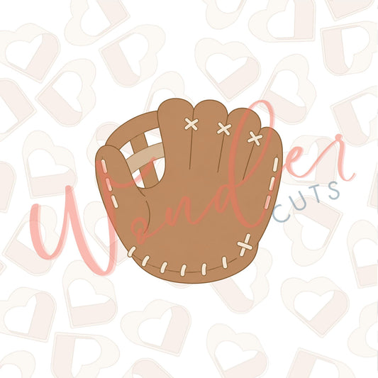 Baseball Glove Cookie Cutter