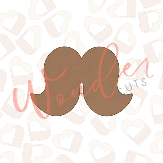 Chubby Mustache Cookie Cutter