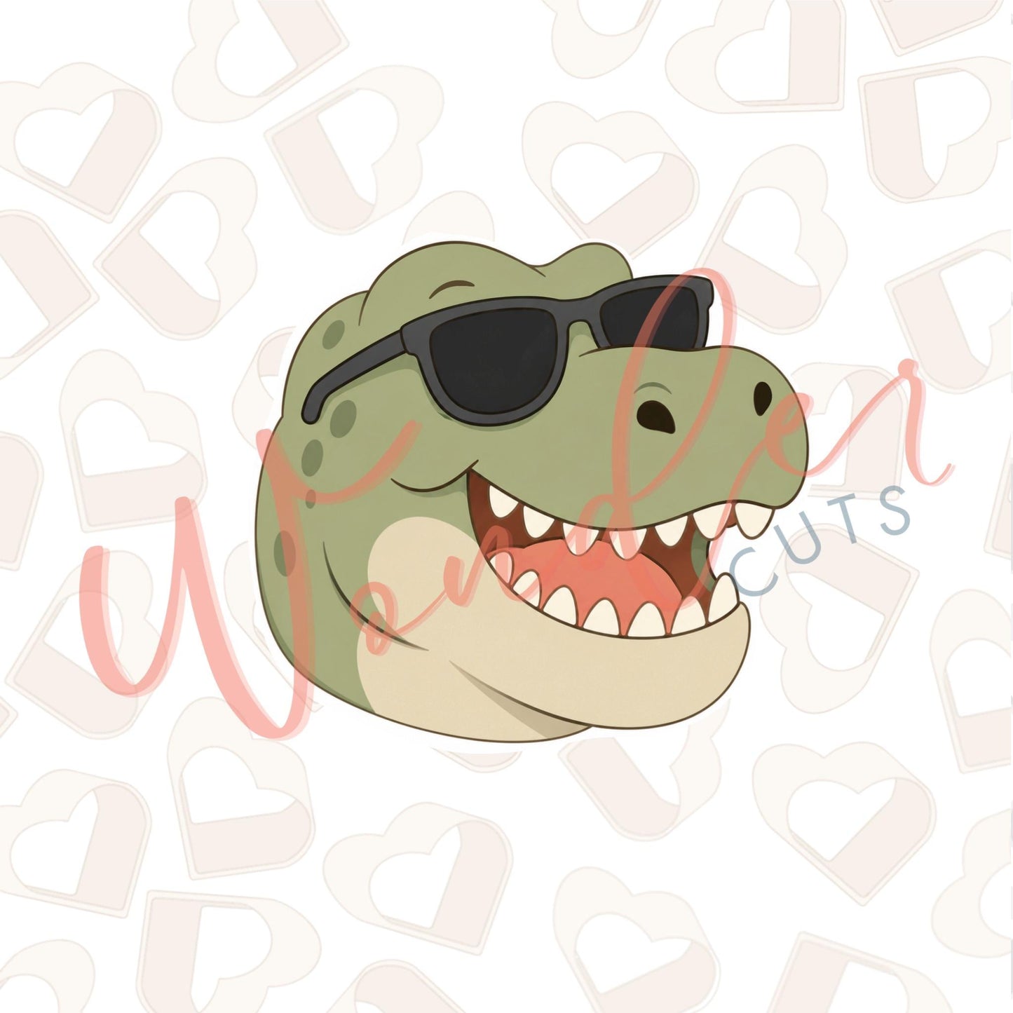 Dad Dino Cookie Cutter