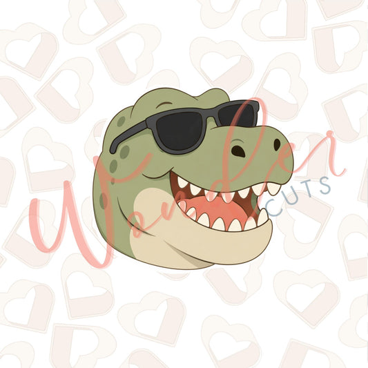 Dad Dino Cookie Cutter