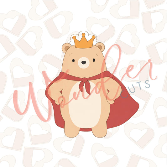 Hero Bear Cookie Cutter