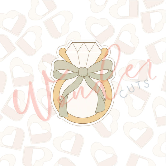 Bow Ring 1 Cookie Cutter
