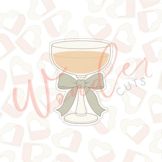 Champagne Coupe Cookie Cutter
