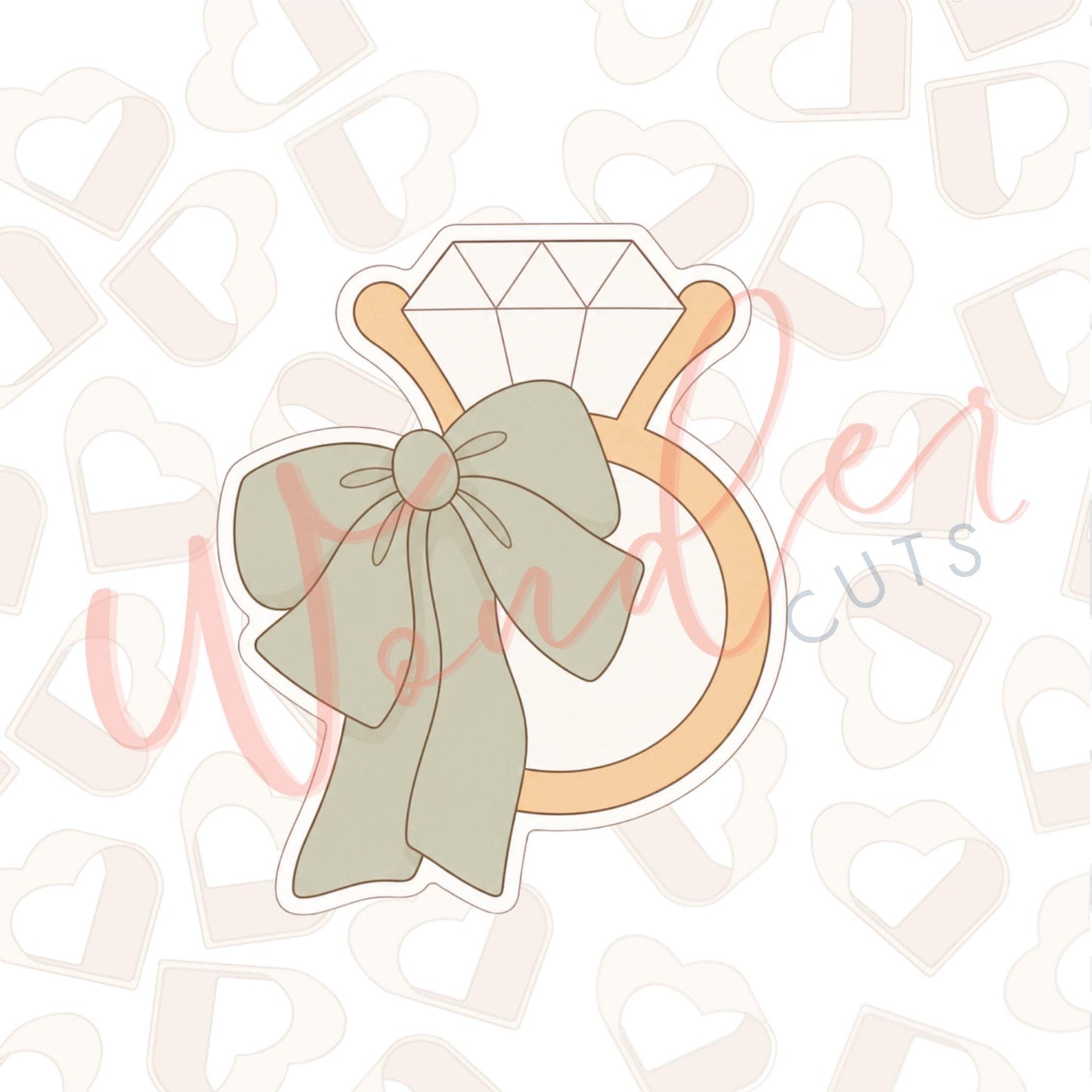 Bow Ring 2 Cookie Cutter