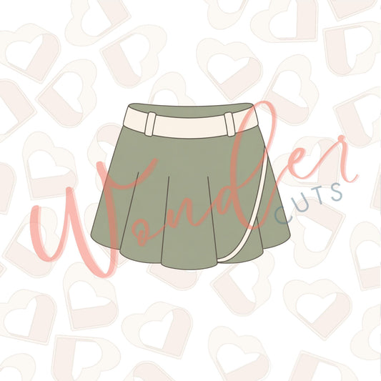 Golf Skirt Cookie Cutter