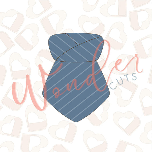 Chubby Tie Cookie Cutter
