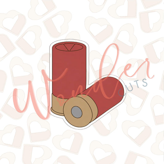 Shotgun Shells Cookie Cutter