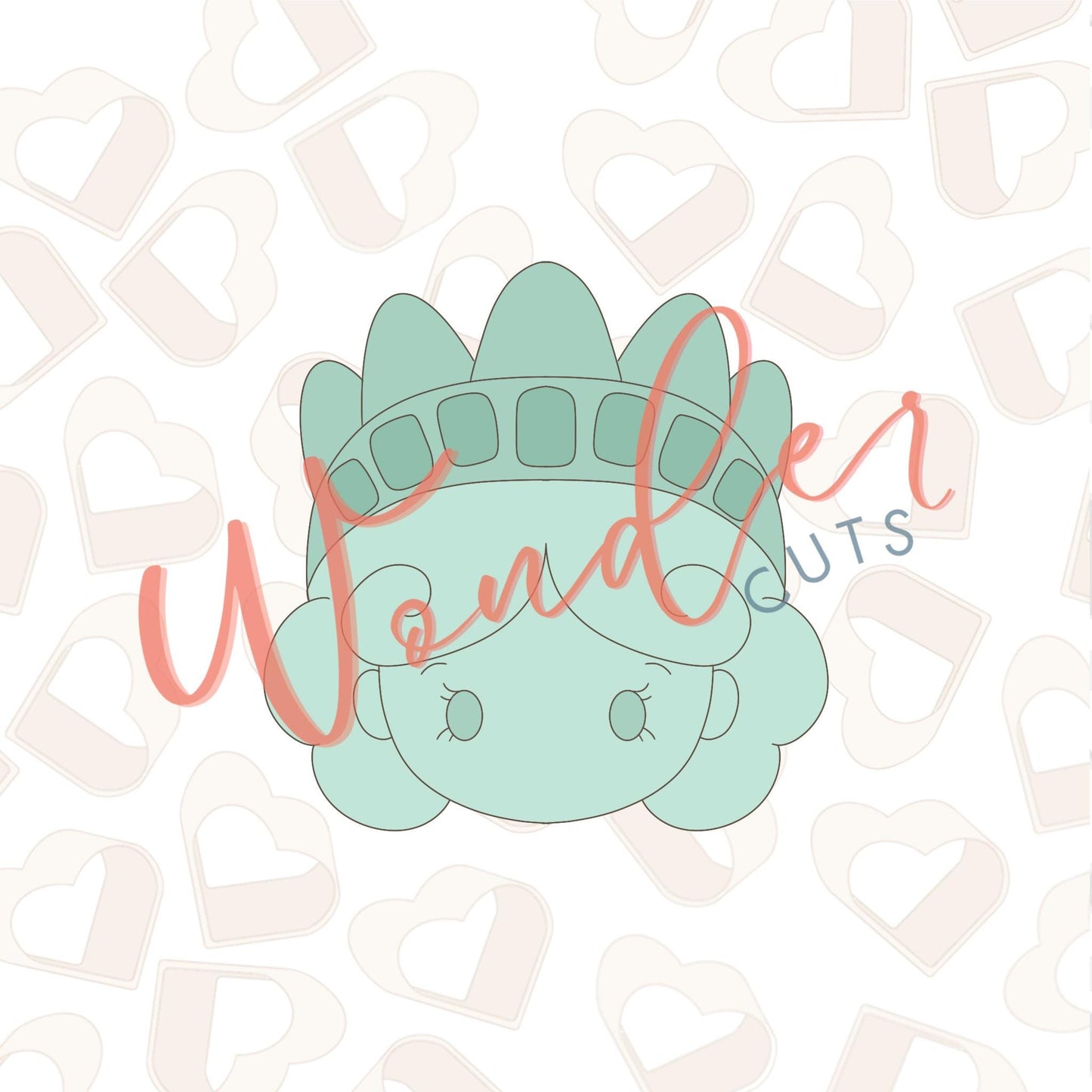 2026 Lady Liberty Cookie Cutter
