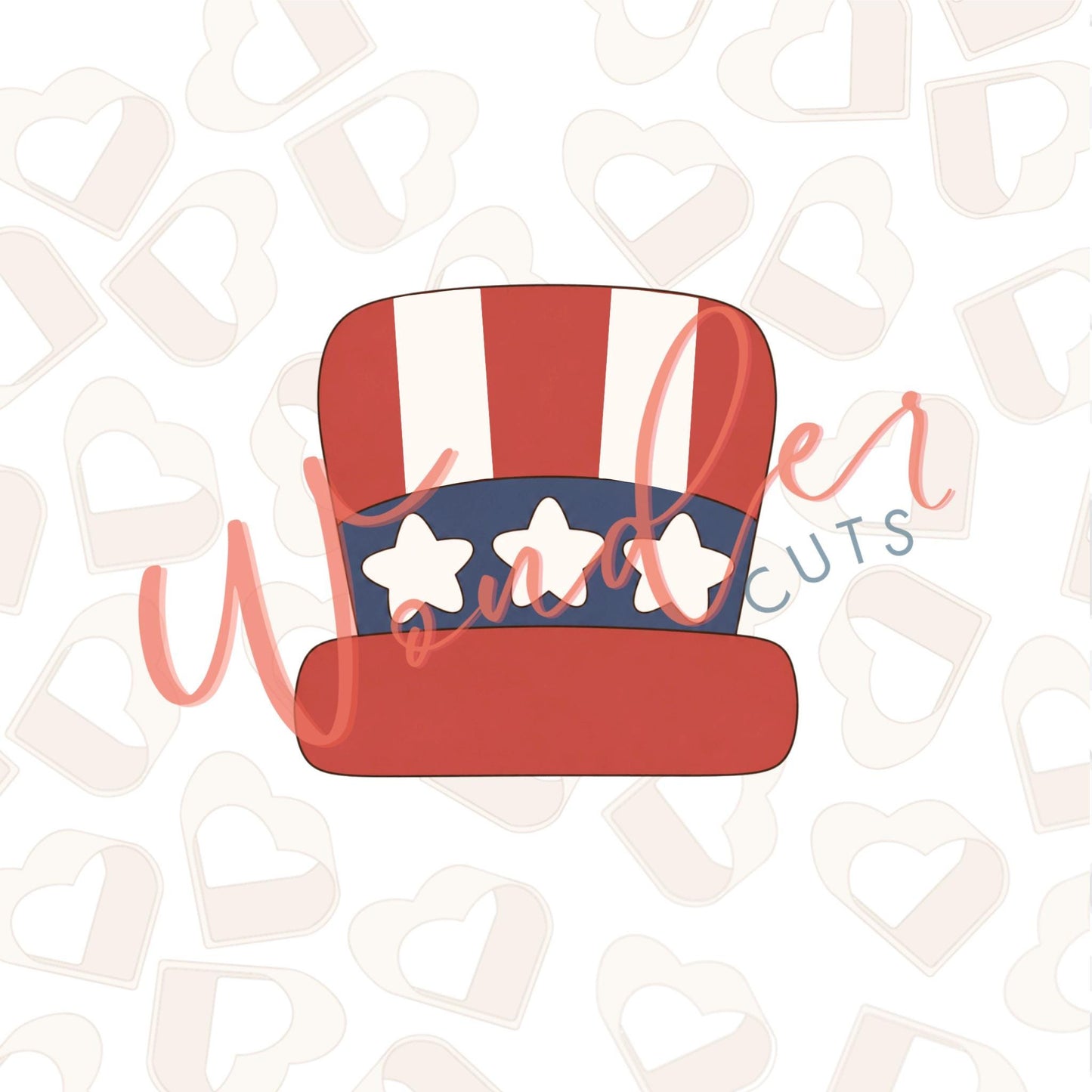 Simple Sam Hat Cookie Cutter