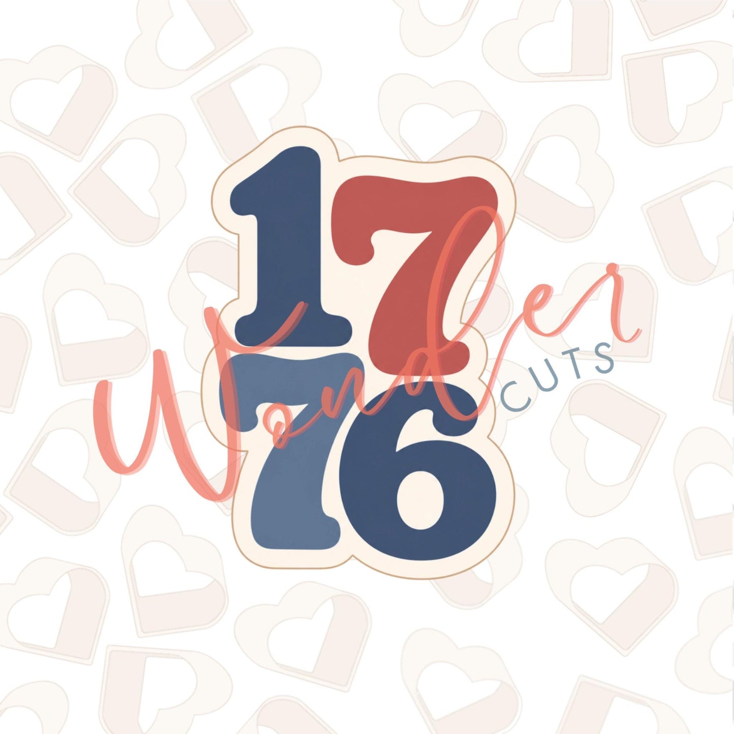 2026 1776 Cookie Cutter