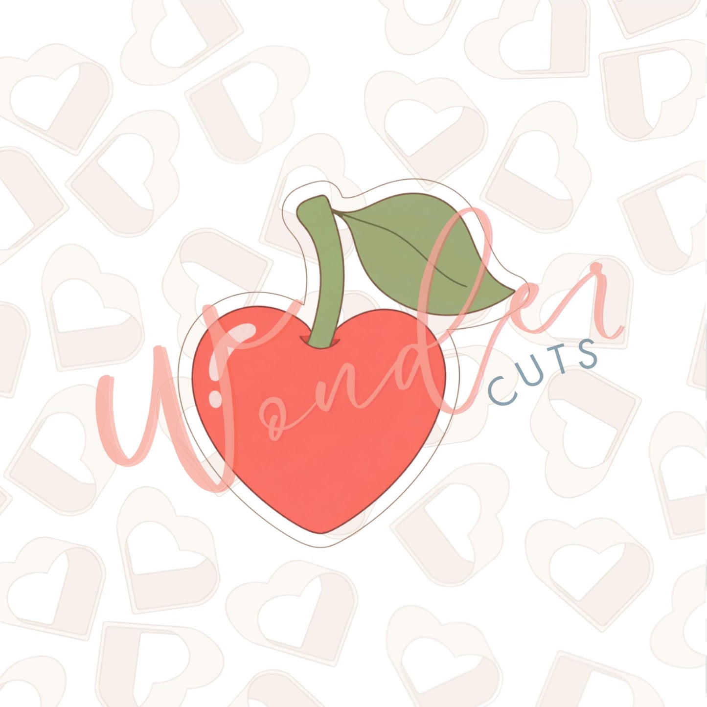 Heart Cherry Cookie Cutter