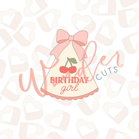 Bow Party Hat Cookie Cutter