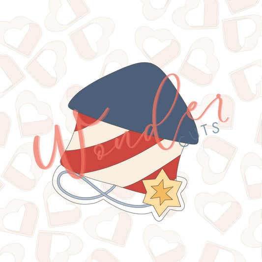 2026 Firework Cookie Cutter