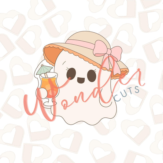 Summer Ghost Cookie Cutter