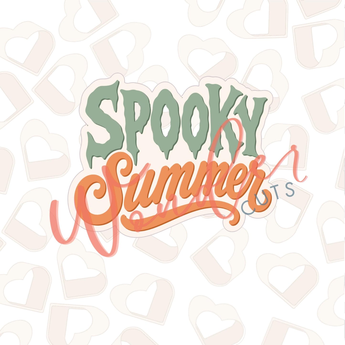 Spooky Summer Cookie Cutter