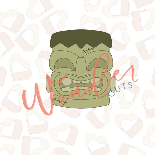 Franken Tiki Cookie Cutter