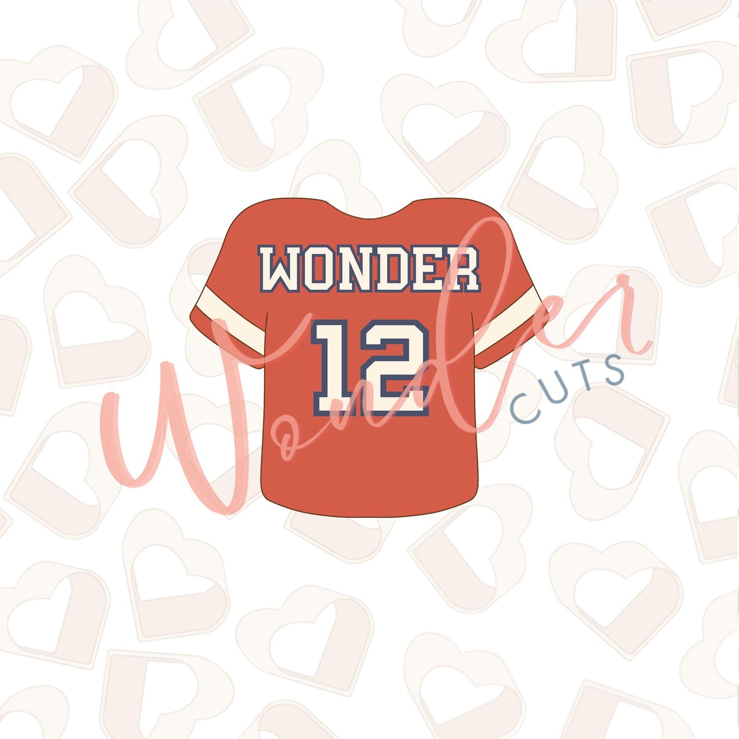 Football Jersey Cookie Cutter