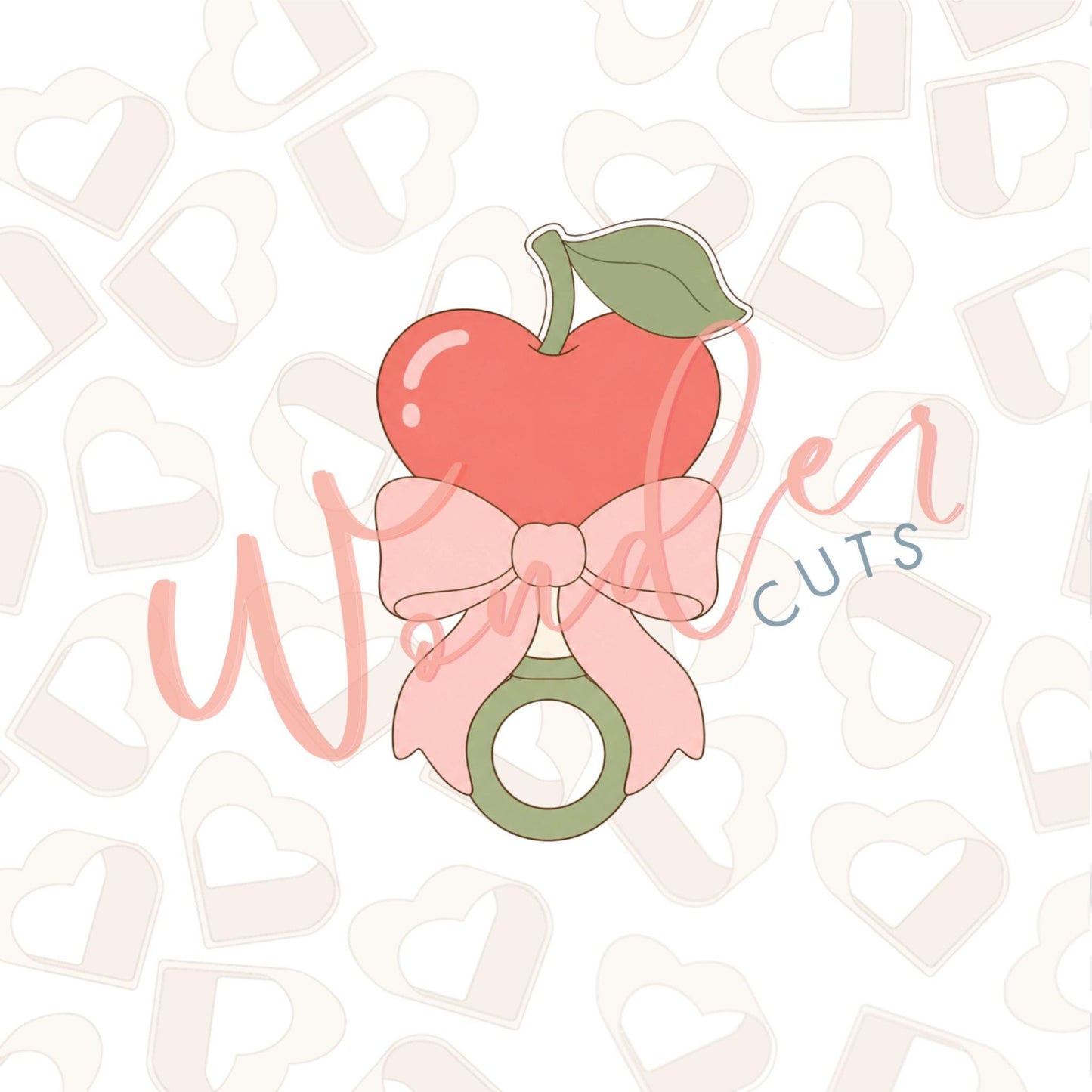 Cherry Rattle Cookie Cutter