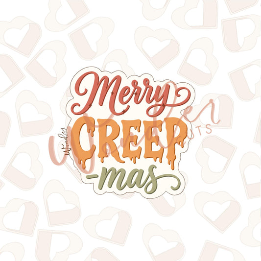 Merry CREEP-mas Cookie Cutter