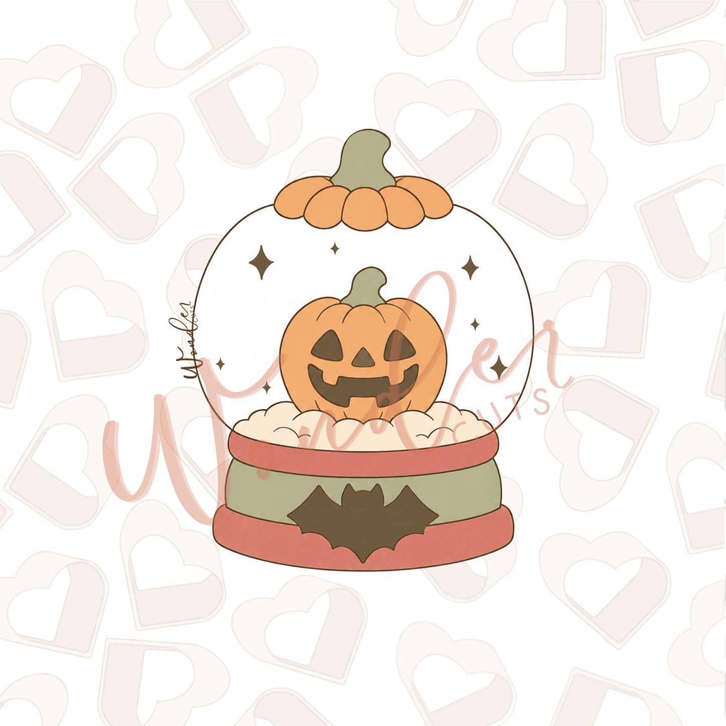 Pumpkin Snow Globe Cookie Cutter